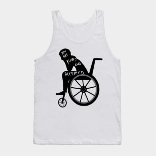 Disability girl Tank Top